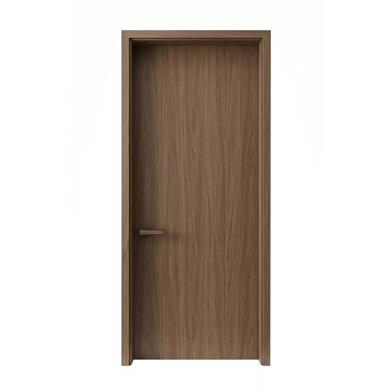 Puertas de madera revestidas de aluminio