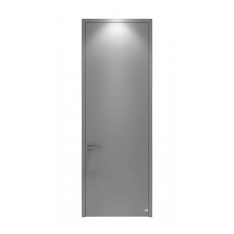 Puertas de madera revestidas de aluminio