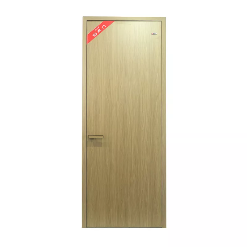 Puertas de madera revestidas de aluminio