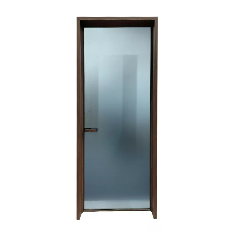 Puertas de madera revestidas de aluminio