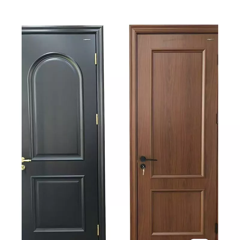 Puertas de PVC sin pintura